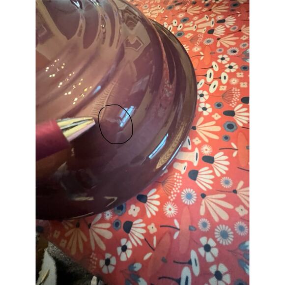 Le Creuset Stoneware Oval Baking Dish in Fig 27 cm/1.7L - Picture 6 of 7